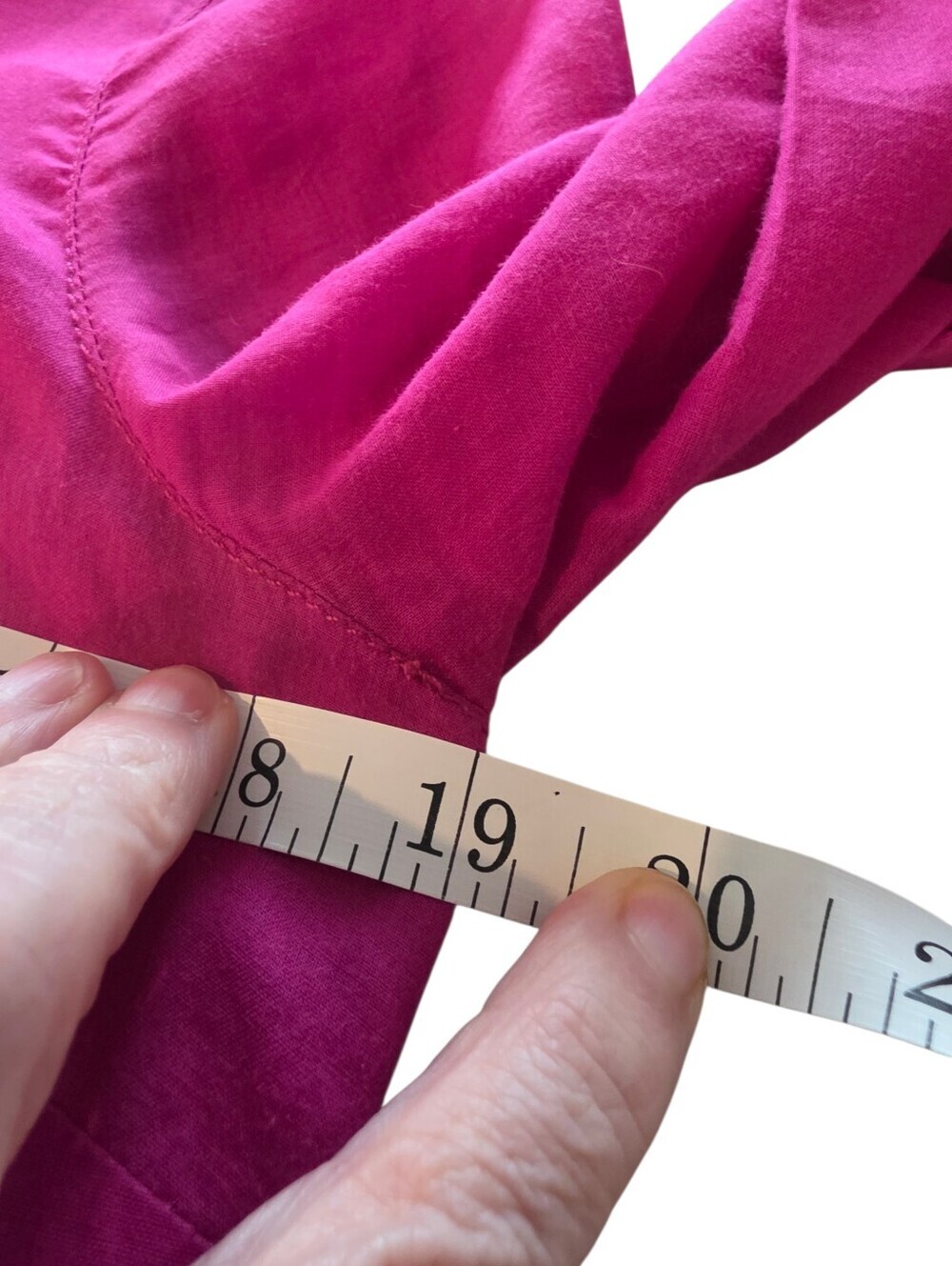Tory Burch Magenta Brigette Long Sleeve Button-Down Utility Shirt Size 6 - Picture 6 of 9